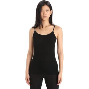 Icebreaker Merino Camisole for Women 175gm Everyday - Black - X-Small