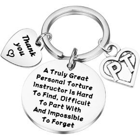 PLITI Physical Therapist Gift PT Keychain Therapist Appreciation Gift Pt Graduation Gift PT Gift