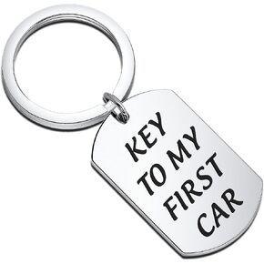ENSIANTH New Driver Keychain First Car Gift First Car Gift New Car Gift First Time Driver Gift Sweet 16 Gift Teenager Gift