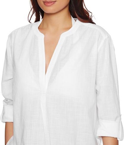 Seafolly Women's Basics Boyfriend Beach Shirt Cover Up in Saudi Arabia