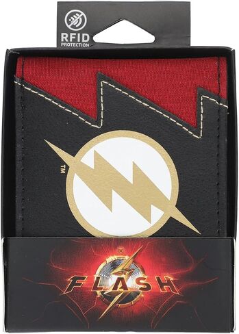 The Flash Movie Logo Men's Bifold Wallet in Saudi Arabia
