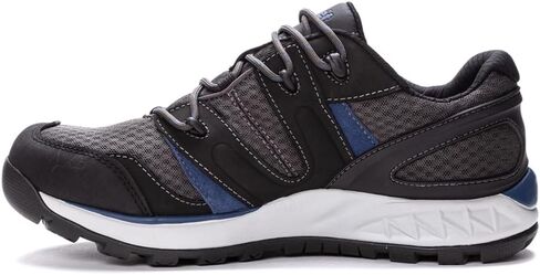 Propét Men's Vercors Waterproof Hiker, Grey/Blue, 12 XX-Wide US in Saudi Arabia