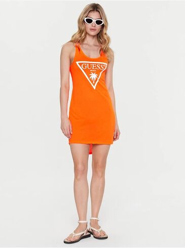 GUESS Women's Logo Tank Top Dress in Saudi Arabia