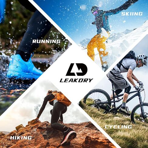 جوارب LEAKDRY مقاومة للماء بنسبة 100%، [معتمدة من SGS] جوارب مسامية للجنسين، جوارب رياضية مبتكرة للتزلج والرحلات in Kuwait