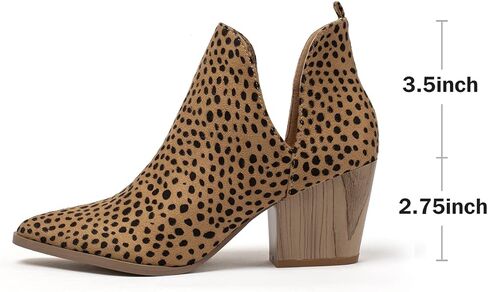 Katliu النساء حذاء من الجلد موضة مكتنزة عالية الكعب أحذية بوت قصيرة أشار تو الجانب سستة الجوارب in Kuwait