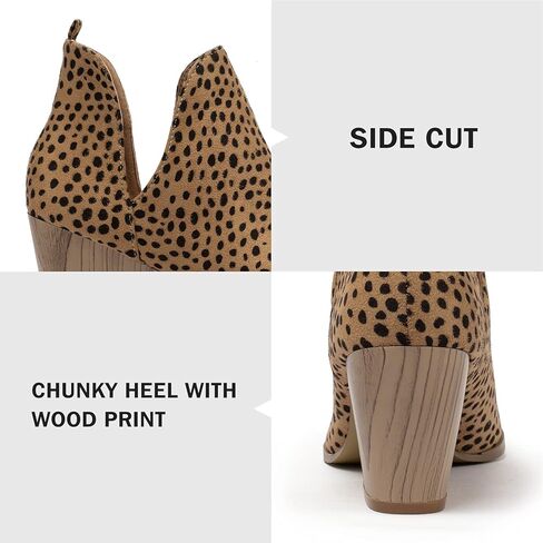 Katliu النساء حذاء من الجلد موضة مكتنزة عالية الكعب أحذية بوت قصيرة أشار تو الجانب سستة الجوارب in Kuwait