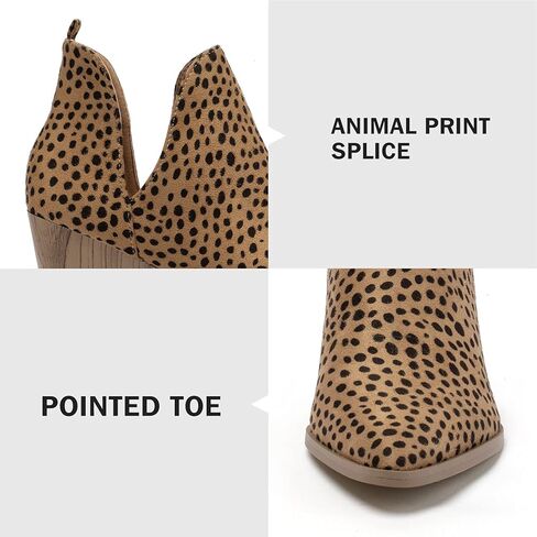 Katliu النساء حذاء من الجلد موضة مكتنزة عالية الكعب أحذية بوت قصيرة أشار تو الجانب سستة الجوارب in Kuwait