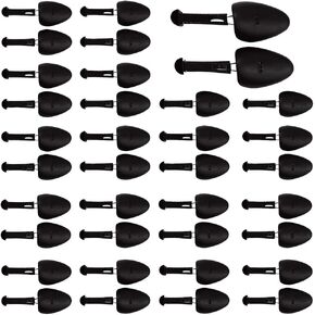 Shoe Trees for Men 18 Pairs Adjustable Plastic Shoe Holder Shape Support