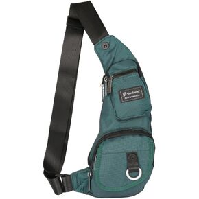 Nylon Crossbody Sling Bag Backpack Chest Shoulder Bag for Men Women