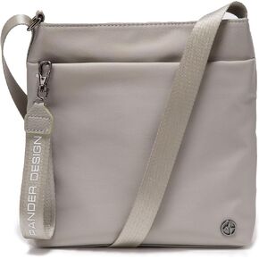 Pander Nylon Small Women's Crossbody Bag Purse with Adjustable Shoulder Strap, Perfect Travel Accessory for Any Women. in Kuwait