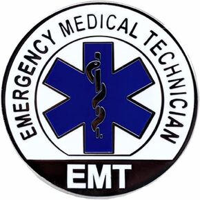 EMT Emergency Medical Technician Lapel Pin EMR EMS Medic Tech - A 190
