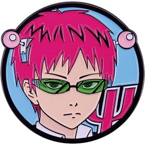 Saiki Kusuo no Ψ Sai Nan Sainan Anime Manga 1.4" Enamel Pin Badge