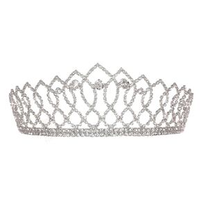 Pageant Queen Rhinestones Crystal Bridal Wedding Prom Tiara Crown