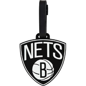 Brooklyn Nets Team NBA National Basketball Association Luggage Tag Bag (PVC Luggage Tag)