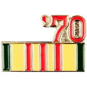 1970 VietnamVeteran Service Ribbon Hat/Lapel Pin 7/8 Inch