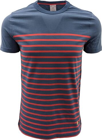 Brooks Brothers Men's Striped Crewneck T-Shirt in Saudi Arabia