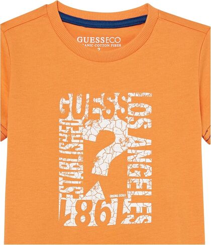 GUESS Boys' Organic Cotton Graphic Tee in Saudi Arabia