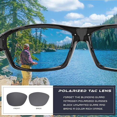 Polarized Wrap Around Sports Sunglasses for Men Women UV400 Protection in Saudi Arabia