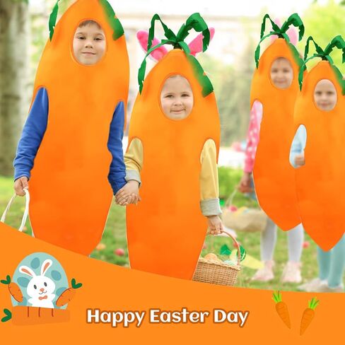 زي جزرة عيد الفصح من كامدوك، زي الخضروات التنكري للنساء والرجال in Kuwait