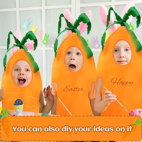 زي جزرة عيد الفصح من كامدوك، زي الخضروات التنكري للنساء والرجال in Kuwait