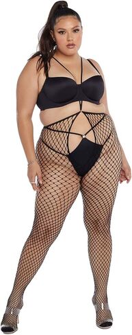 سافاج إكس فينتي المرأة CURVY TWIST Front SUSPENDER جورب الملابس الداخلية in Kuwait