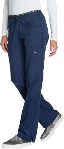 Cherokee Women's Luxe Sport Mid Rise Straight Leg Pull-on Pant in Saudi Arabia