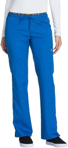 Cherokee Women's Luxe Sport Mid Rise Straight Leg Pull-on Pant in Saudi Arabia