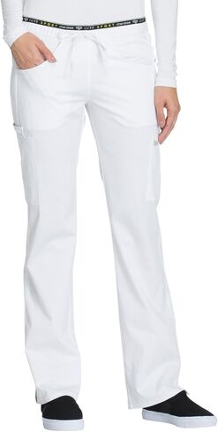 Cherokee Women's Luxe Sport Mid Rise Straight Leg Pull-on Pant in Saudi Arabia