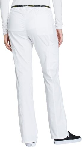 Cherokee Women's Luxe Sport Mid Rise Straight Leg Pull-on Pant in Saudi Arabia