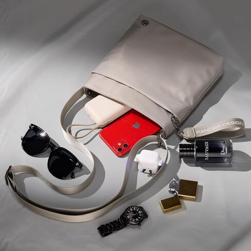 Pander Nylon Small Women's Crossbody Bag Purse with Adjustable Shoulder Strap, Perfect Travel Accessory for Any Women. in Saudi Arabia
