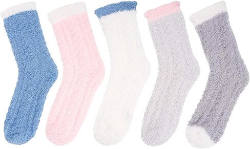 sockfun Non Slip Socks Hospital Socks with Grips for Women Grip Socks for Women Fluffy Socks with Grips Fuzzy Slipper Socks in Saudi Arabia