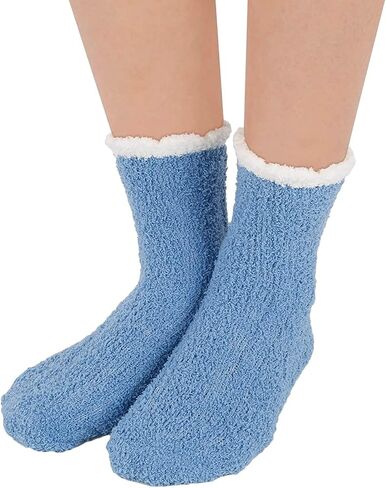 sockfun Non Slip Socks Hospital Socks with Grips for Women Grip Socks for Women Fluffy Socks with Grips Fuzzy Slipper Socks in Saudi Arabia