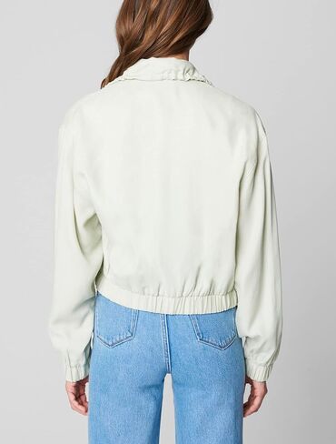 [BLANKNYC] womens Utility Jackets With Zipper Pocket Detail, Comfortable & Stylish Clothing CoatsJacket in Saudi Arabia