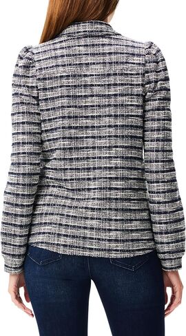 NIC+ZOE Women's Girlfriend Plaid Knit Jacket in Saudi Arabia