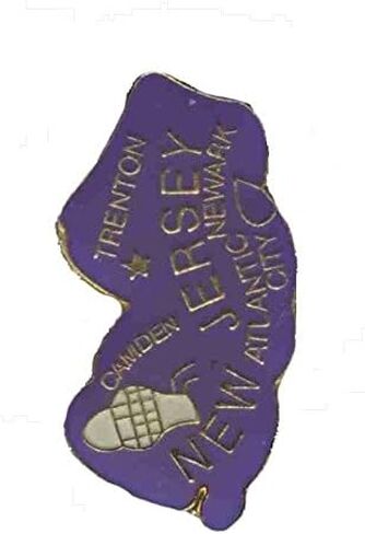 State Shaped Pin, Hat, Tie, Lapel, Etc. (Pick Any State) in Saudi Arabia