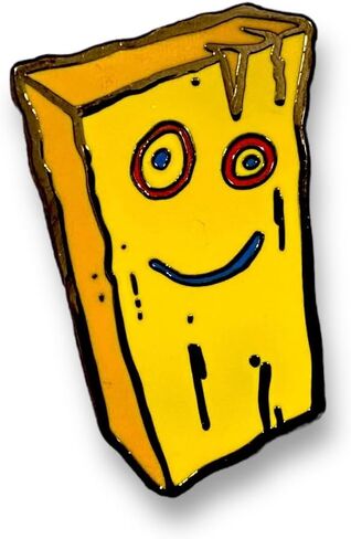 Plank Pin enamel Johnny Pin Jonny 2x4 Pin Ed Pin Hunk of Wood (Hulk of Wood) in Saudi Arabia