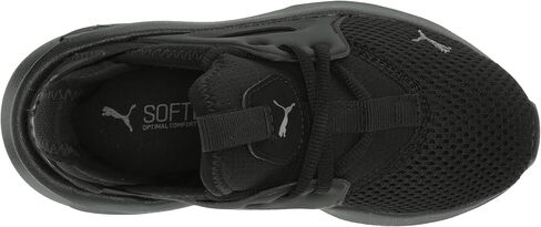 PUMA Soft Enzo Evo Sneaker, Black-Castlerock, 13.5 US Unisex Little Kid in Saudi Arabia