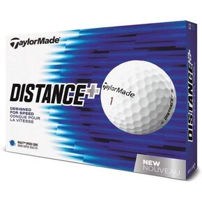 TaylorMade Distance Plus Golf Balls (One Dozen)