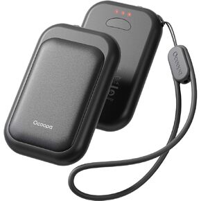 OCOOPA Magnetic Rechargeable Hand Warmers 2 Pack, Card-Style Electric Hand Warmer 5000mAh, Pocket Portable Hands Heater, UL Certified, 3 Heat Settings, Tech Gifts for Men, Purse Must Haves, UT4 Young