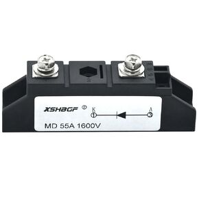 MD55A1600V Anti-Reverse Diode Module for Solar Power Systems 1600V Peak Voltage 50A Load Capacity