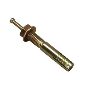 3/8" x 3-1/2" Strike Anchor, Hammer Drive pin Expansion Anchor, Metal hit core Nail Bolt Fastening for Concrete and Cement (20 pcs)