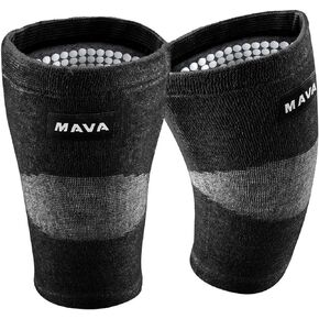 MAVA Knee Support for Women and Men: Reflexology Knee Brace, Joint Pain Relief, Arthritis & Recovery. Non-Slip Design and Enhanced Circulation