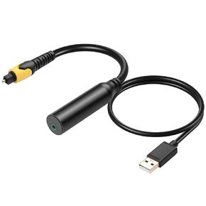 CERRXIAN Digital Coaxial Optical Spdif to Analog 3.5mm AUX Audio Cable,Spdif Optical to 3.5mm Female Conversion Cable with USB Power Cable,for TV/PS4/Xbox/Optical Port to 3.5MM Sound Box