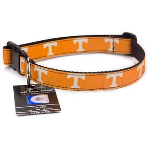 Tennessee Volunteers Ribbon Dog Collar - Large
