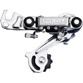 Sunrace Sgs Rear Friction Derailleur w/Braket: Rdm10, Silver