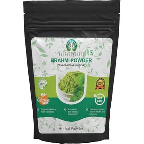 Centella asiatica Powder 100 Gm I Known as Gotu Kola, brahmi I Mandupakarni Powder I Non GMO I Gluten Free I Vegan