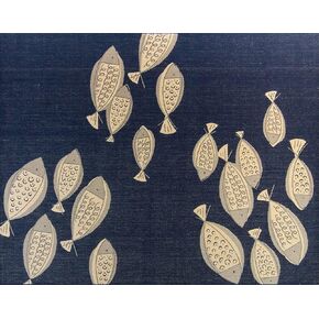 Gertmenian Indoor Outdoor Area Rug, Classic Flatweave, Washable, Stain & UV Resistant Carpet, Deck, Patio, Poolside & Mudroom, 5x7 Ft Standard, Palm Ginger Leaf, Cream Grey