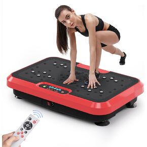 BZK Vibration Plate Exercise Machine, Pro Waver Vibration Plate Platform for Lymphatic Drainage, Helps Weight Loss Shaping Toning & Wellness, Whole Body Shake Workout Equipment for Home Gym