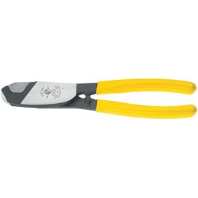 Klein Tools 63030 Cable Cutter, Made in USA, Coaxial Cable Cutter Cuts Up to 1-Inch Aluminum and Copper Coaxial Cable with One-Hand Shearing