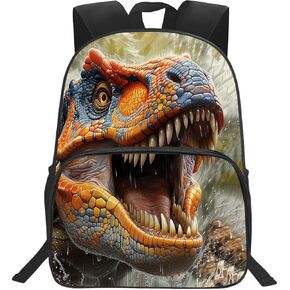 KOYI Boys Backpack Dinosaur, Unique Kids Dinosaur Backpack, Dino Trex School Backpack for Boys, Dinosaur Backpack for School & Travel, Cool Backpack for School Boys, 15.7 Inch